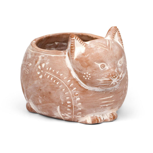 Jardinera para gatos agachados