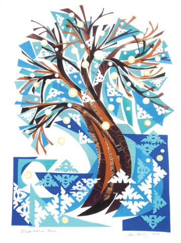 Holiday Card - Meditation Tree