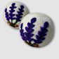 Handfelted Embroidered Wool Dryer Balls - Set of 2: Hearts