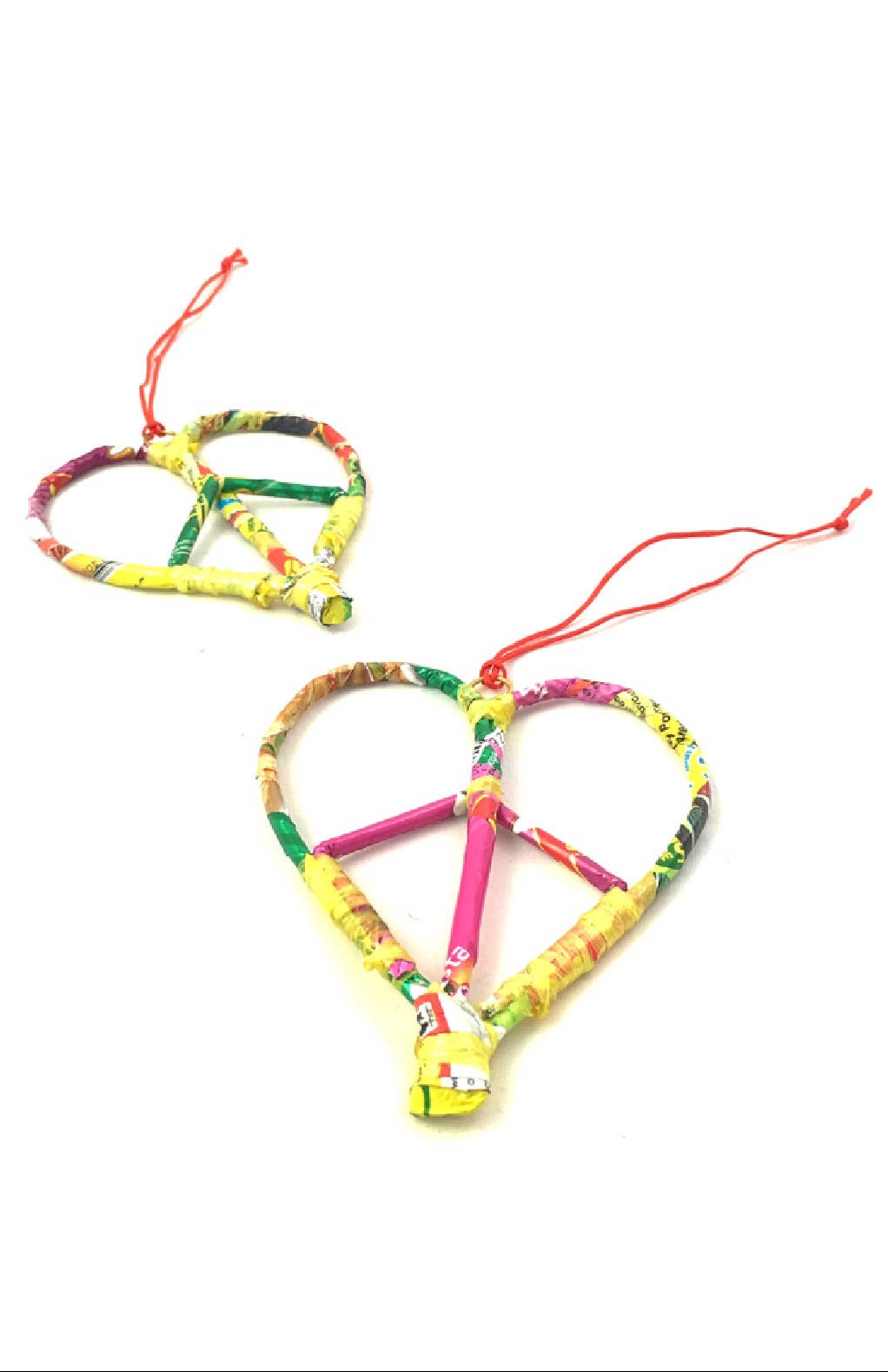 Peace Heart Ornament