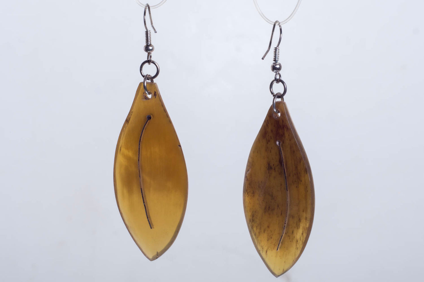 Horn Leaf Earrings