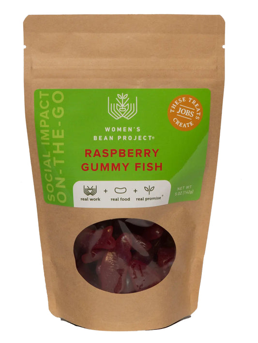 Raspberry Gummy Fish