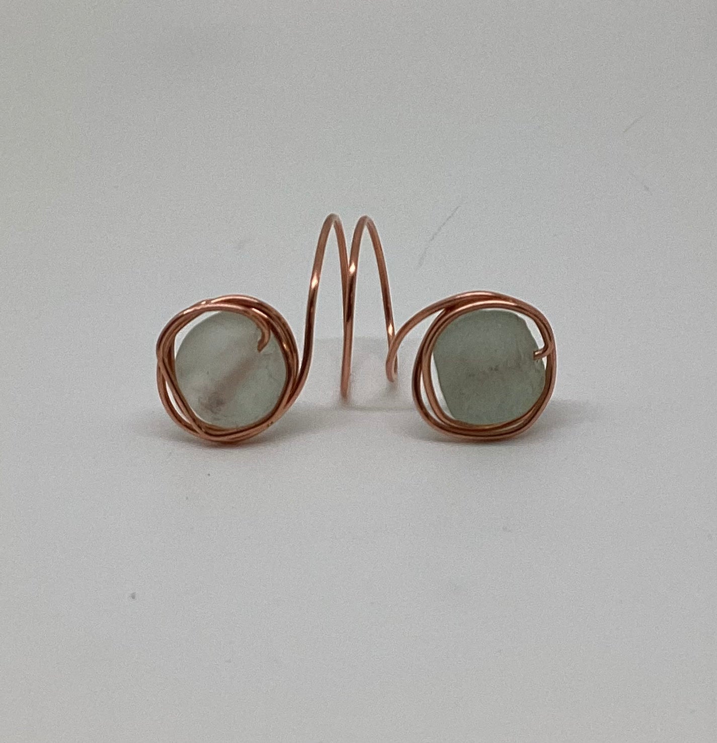 Double copper wrapped rings