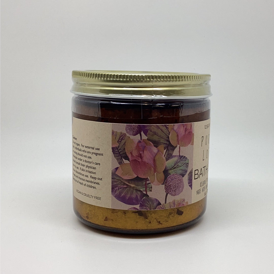 Purple Lotus Bath Salts