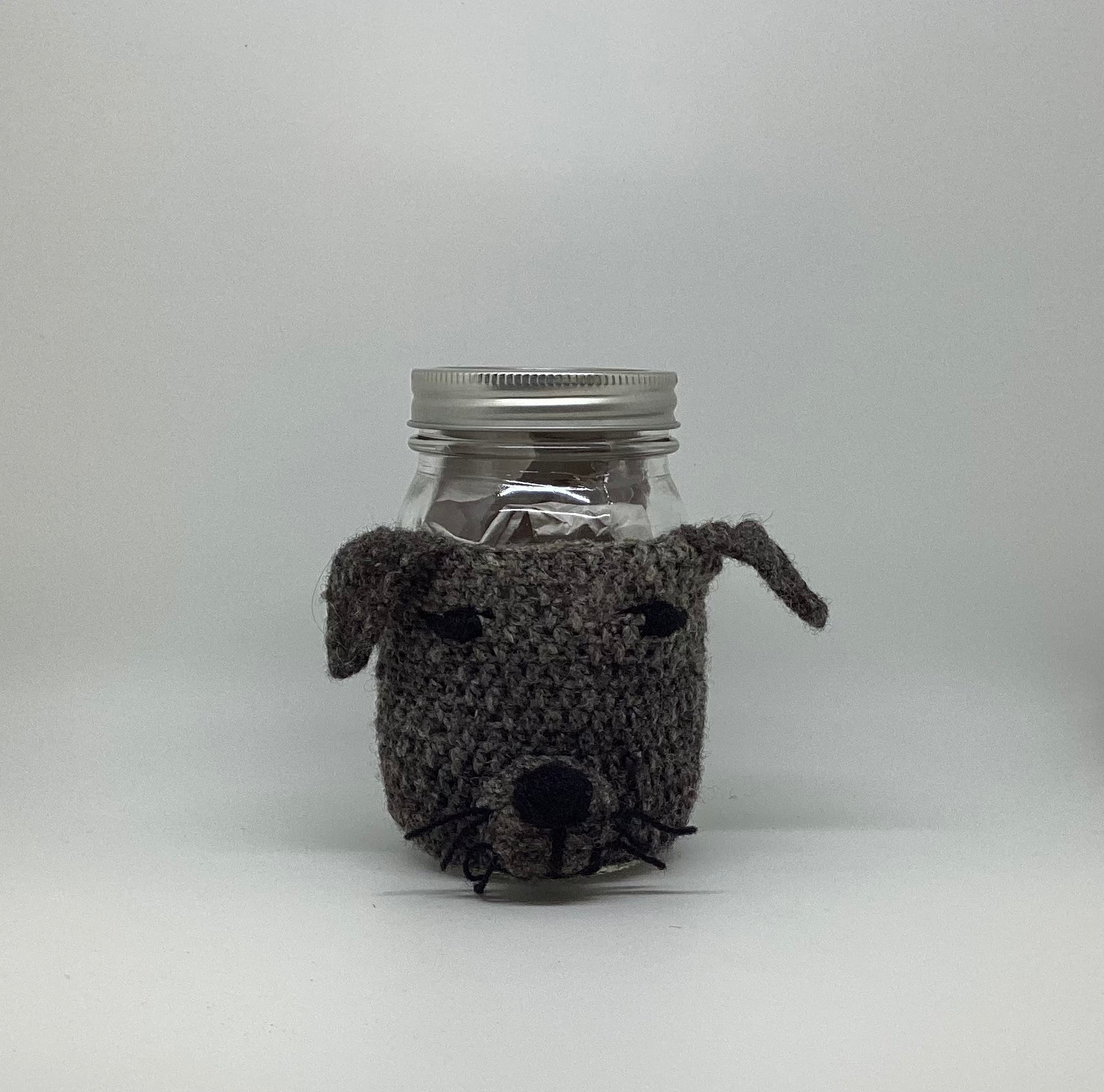 crochet-dog-grey