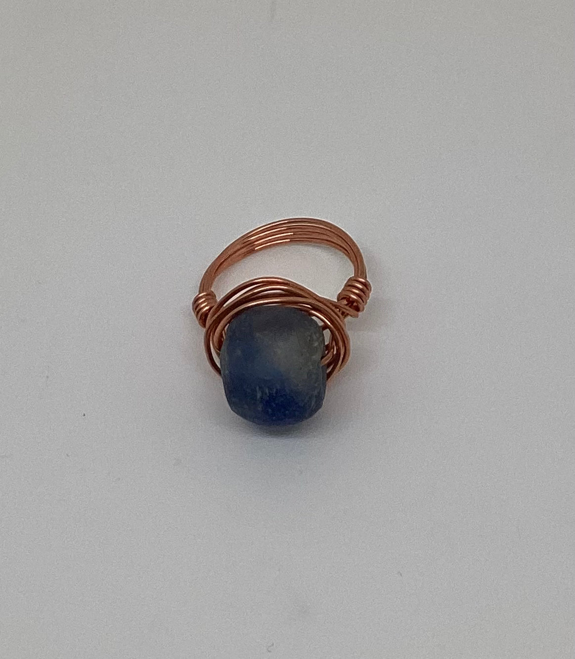 Copper wrapped rings