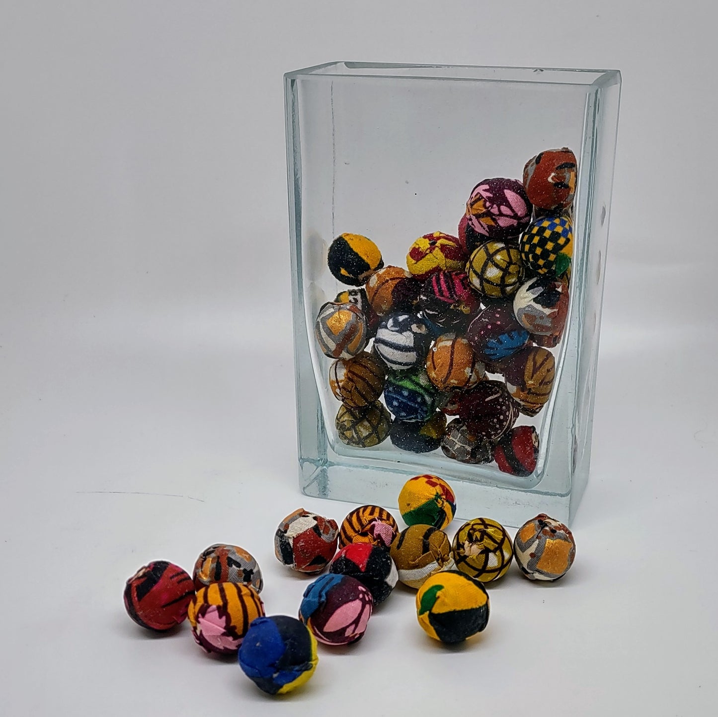 Jumbo Fabric Beads