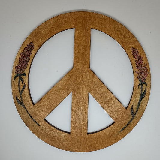 Lavender Peace Wall hanging